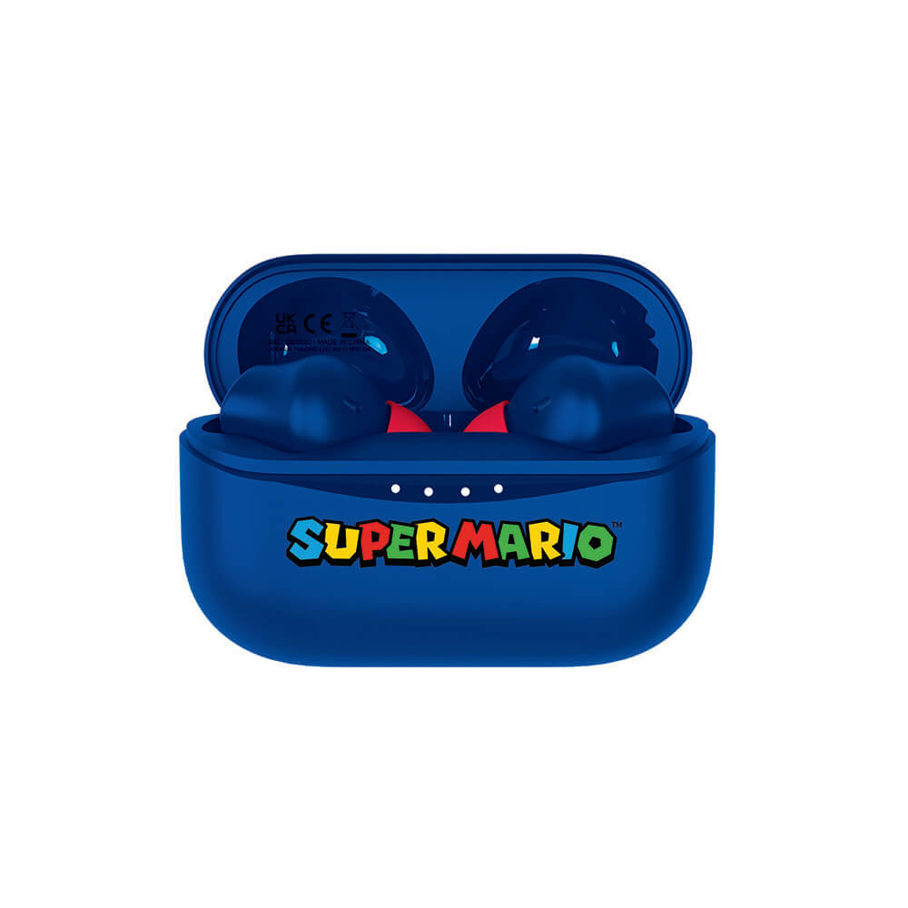 Høretelefoner In-Ear TWS Super Mario Blå